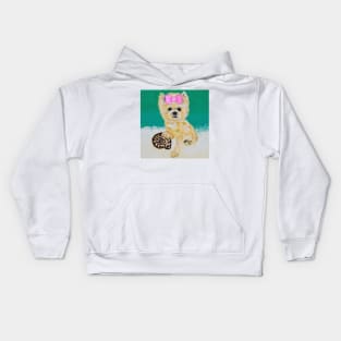 Stylin' Swifty Yorkie & Shell Kids Hoodie